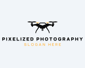 Drone Camera Aerial Photography  logo design