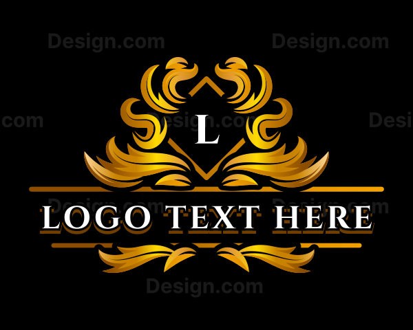 Luxury Deluxe Ornament Logo