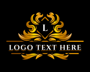 Luxury Deluxe Ornament Logo