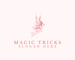 Magical Fairy Girl logo design