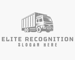 Truck Cargo Shipping Logo