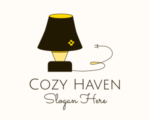 Bedroom Lamp Fixture logo design