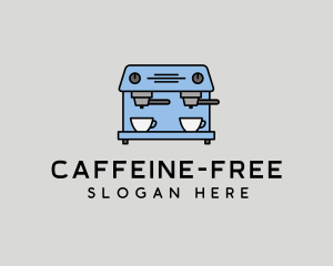 Barista Coffee Machine  logo design