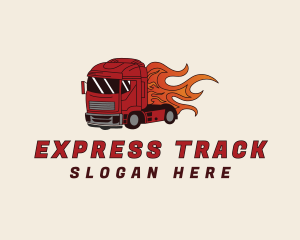 Express Freight Trucking logo design