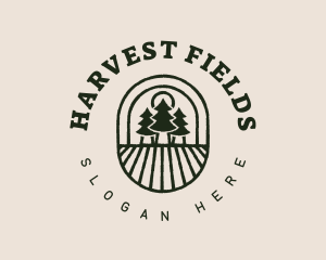 Nature Tree Field logo design