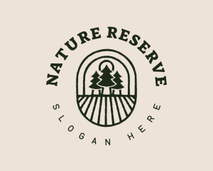 Nature Tree Field logo design