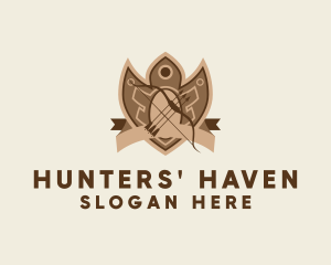 Medieval Archery Hunter logo design