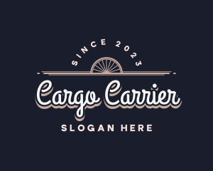 Elegant Wagon Wheel Company logo design