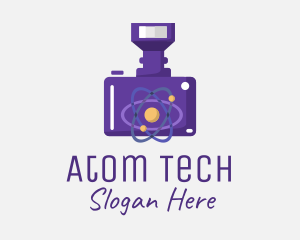 Violet Atom Camera logo