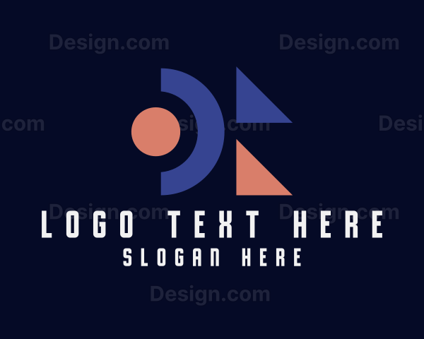 Modern Geometric Business Logo