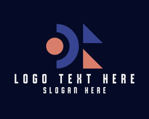 Modern Geometric Business logo