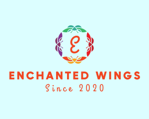 Wings Butterfly Garden logo design