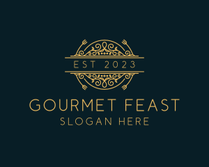 Fine Dining Gourmet Restaurant logo design