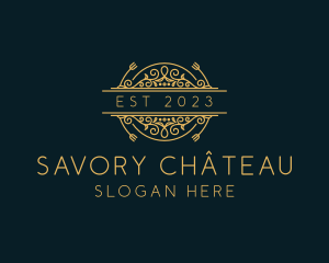 Fine Dining Gourmet Restaurant logo design