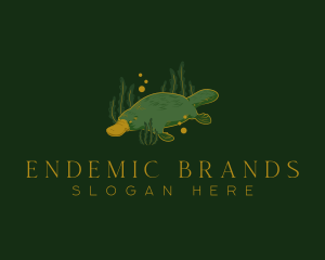 Australian Wildlife Platypus logo