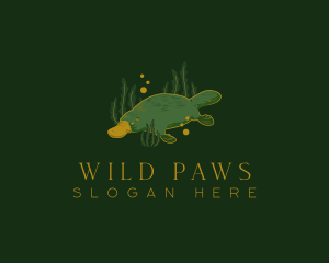 Australian Wildlife Platypus logo design