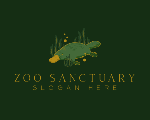 Australian Wildlife Platypus logo design