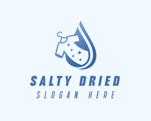 Clothes Laundry Laundromat logo design