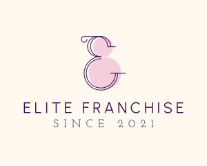 Letter E Stylist  logo design