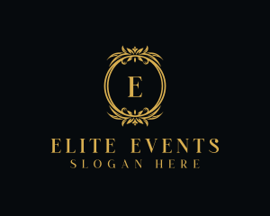 Wedding Event Florist  logo design