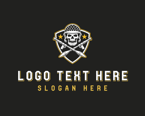 Shooting Range logo example 2