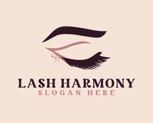 Pink Lush Eyelashes logo