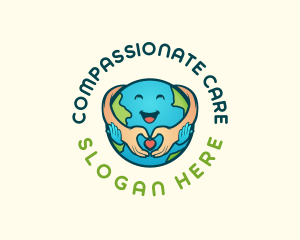 World Care Hands logo design