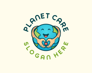 World Care Hands logo design