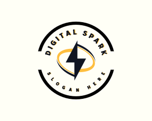 Lightning Bolt Technology logo design