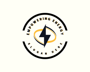 Lightning Bolt Technology logo design