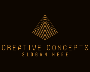 Creative Pyramid Technology logo design