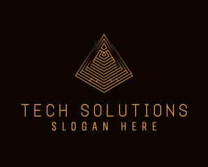 Creative Pyramid Technology logo design