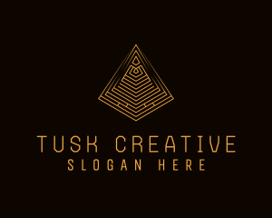 Creative Pyramid Technology logo design