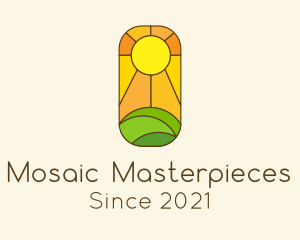 Sunny Valley Mosaic logo design