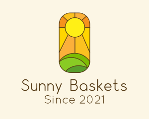 Sunny Valley Mosaic logo design