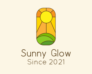 Sunny Valley Mosaic logo design