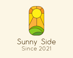 Sunny Valley Mosaic logo design