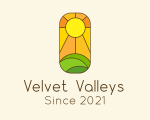 Sunny Valley Mosaic logo design