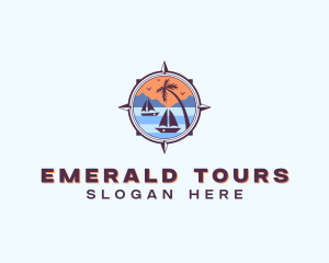 Island Tour Vacation logo design