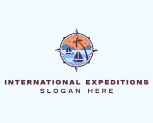 Island Tour Vacation logo design