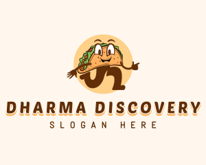 Taco Food Snack Logo