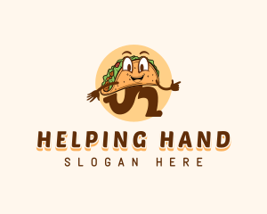 Taco Food Snack Logo