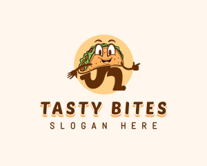 Taco Food Snack logo