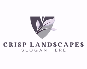 Landscaping Plant Shovel logo