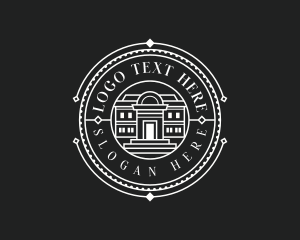 Real estate Mortgage Building Logo