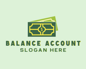 Account Money Currency logo design