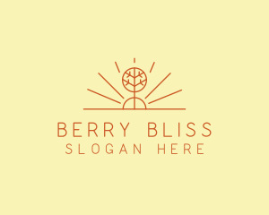 Rustic Forest Tree logo design