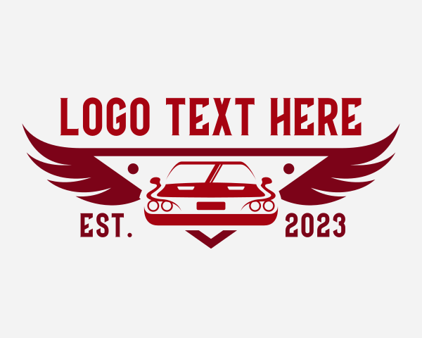 Sports Car logo example 3