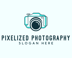 Photography Camera Vlog logo design