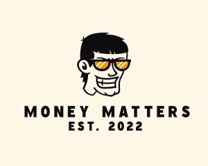 Angry Sunglasses Guy logo